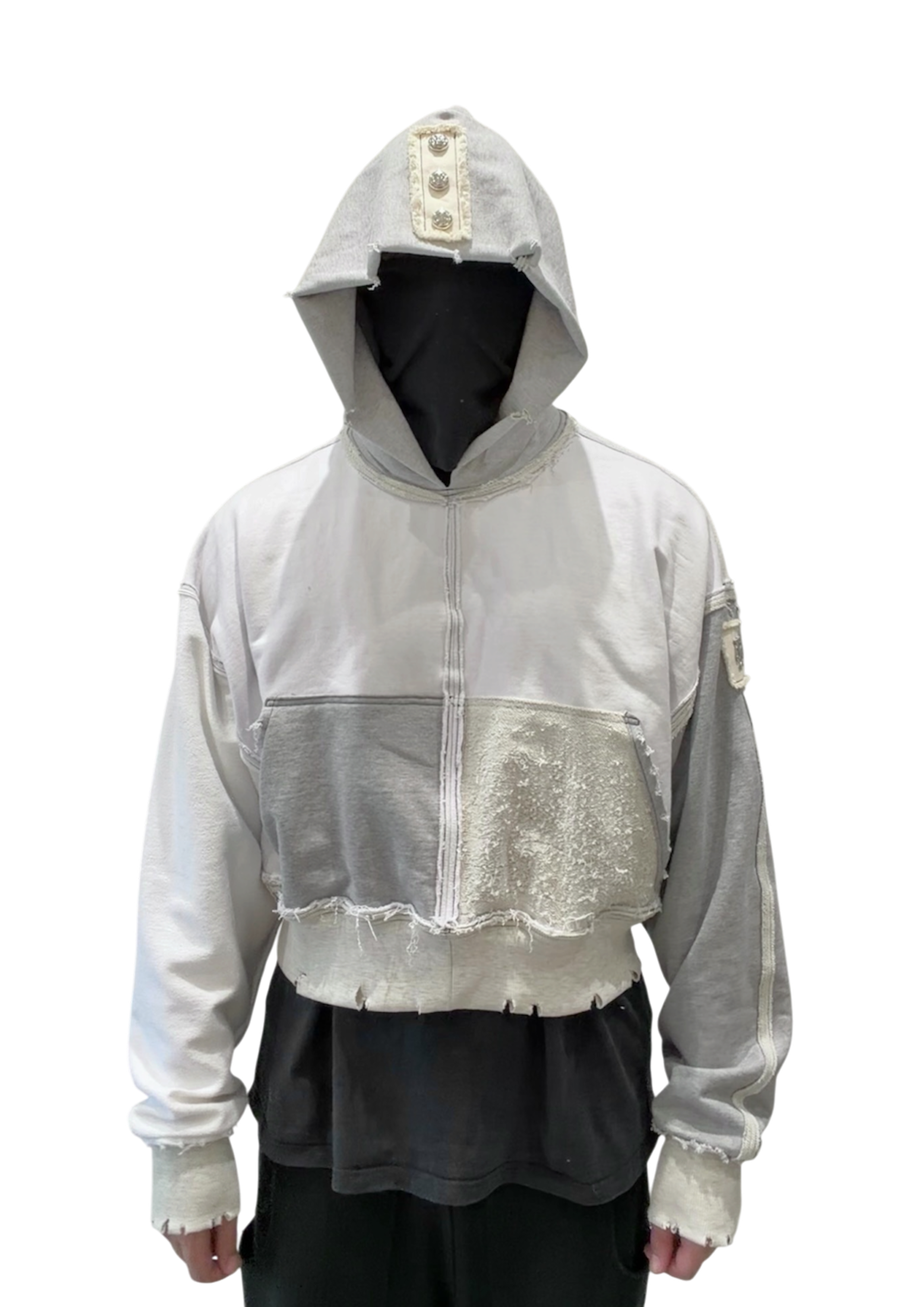 RECONSTRUCTED PATCHWORK HOODIE (1 OF 1) #65