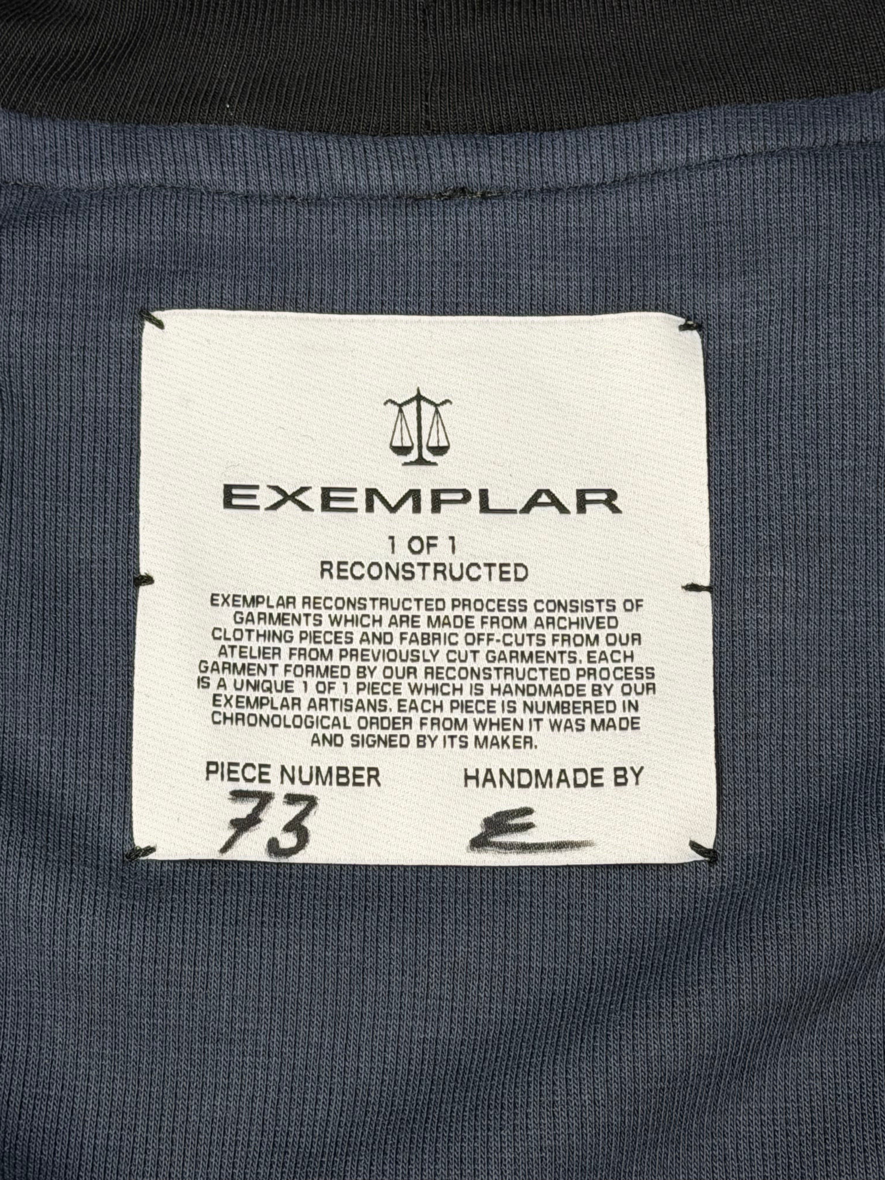 RECONSTRUCTED PATCHWORK LONGSLEEVE TEE (1 OF 1) #73-3