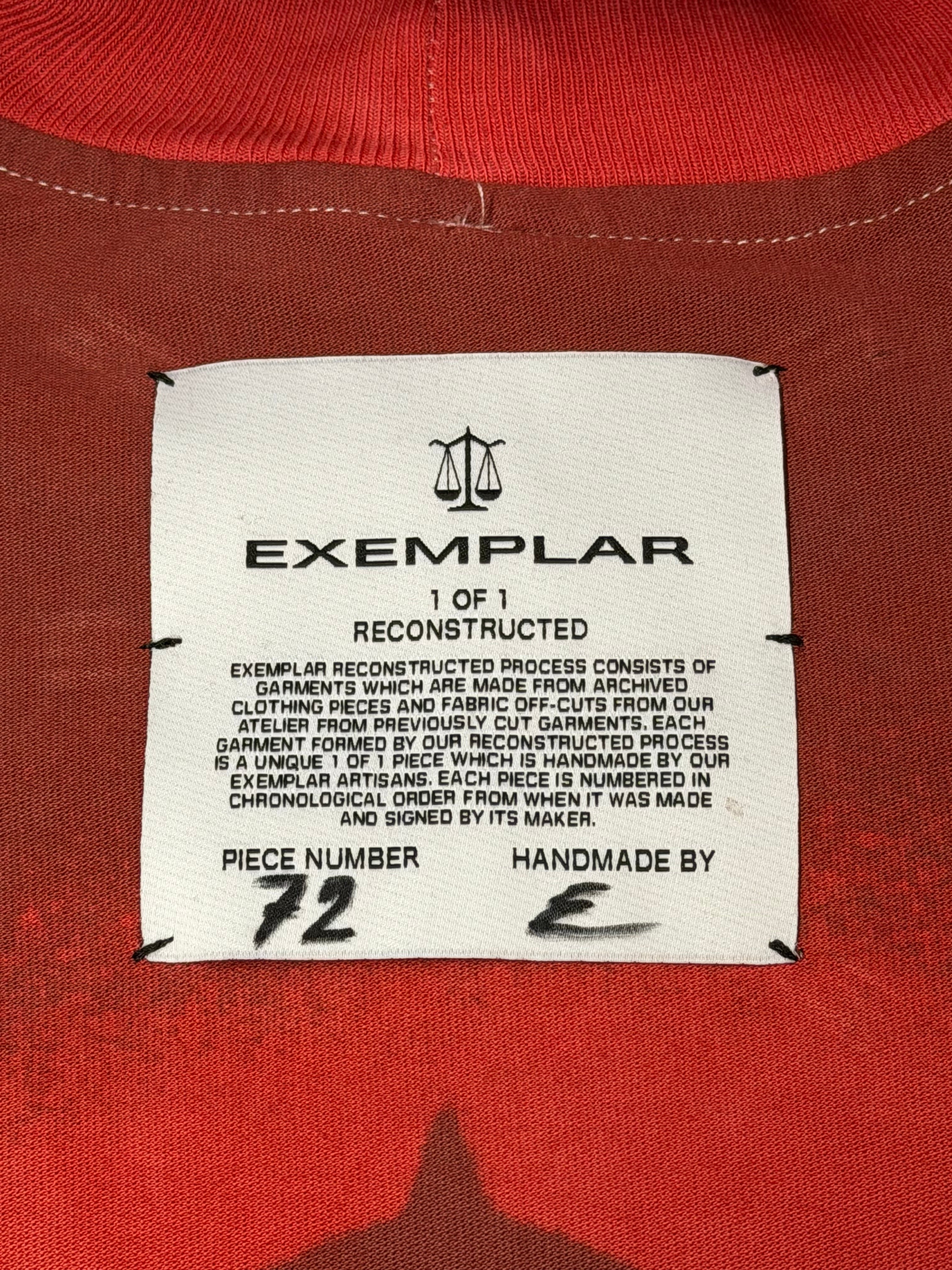 RECONSTRUCTED PATCHWORK LONGSLEEVE TEE (1 OF 1) #72-3
