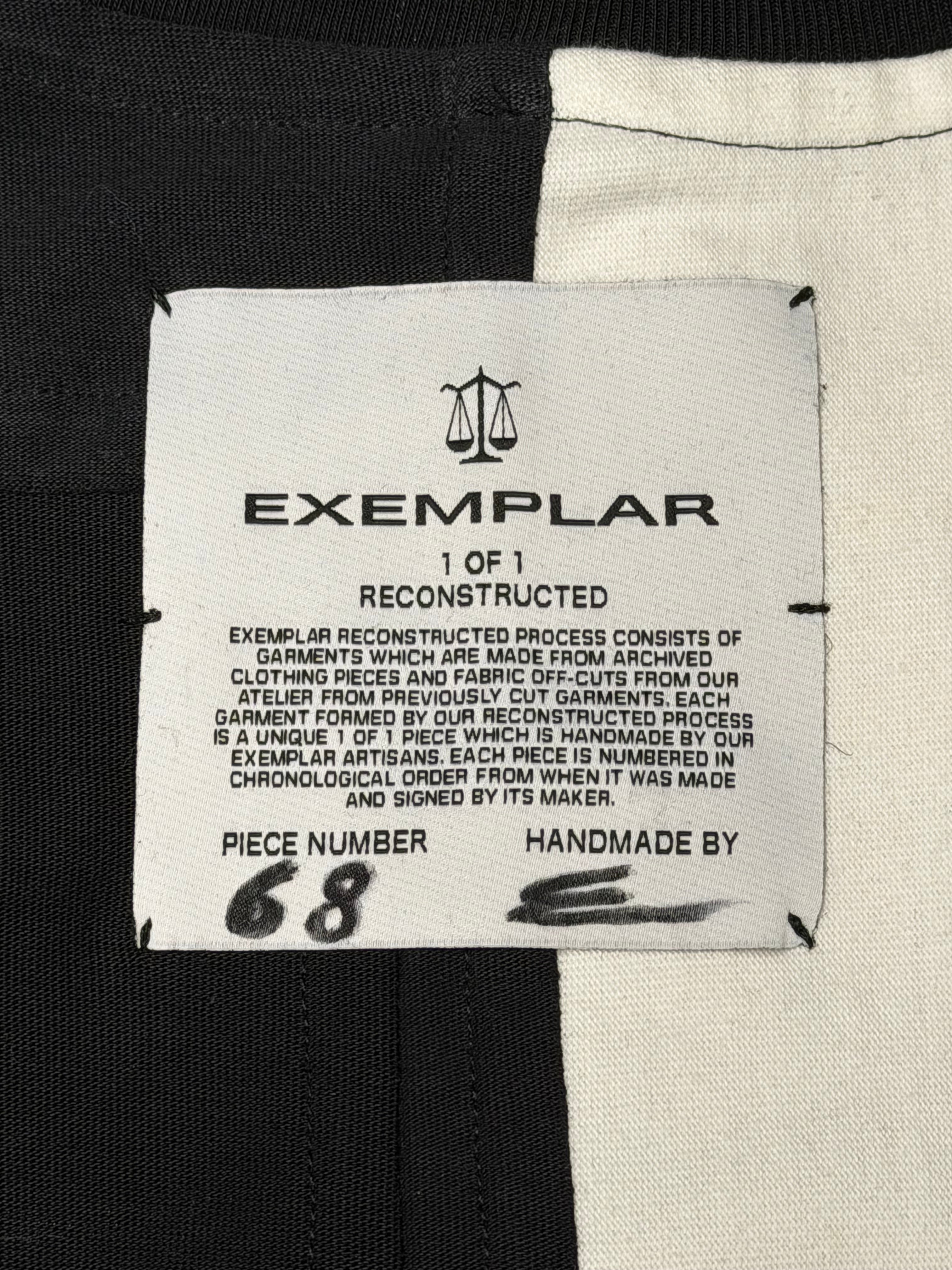 RECONSTRUCTED PATCHWORK LONGSLEEVE TEE (1 OF 1) #68-3