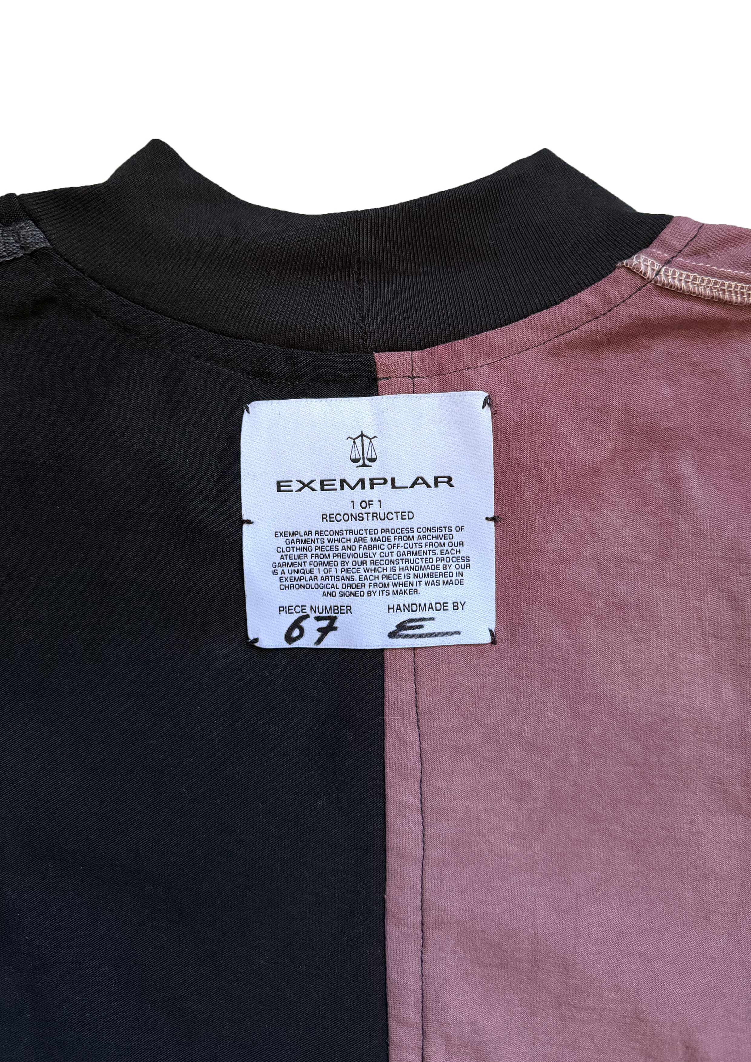 RECONSTRUCTED LONGSLEEVE TEE (1 OF 1) #67-4
