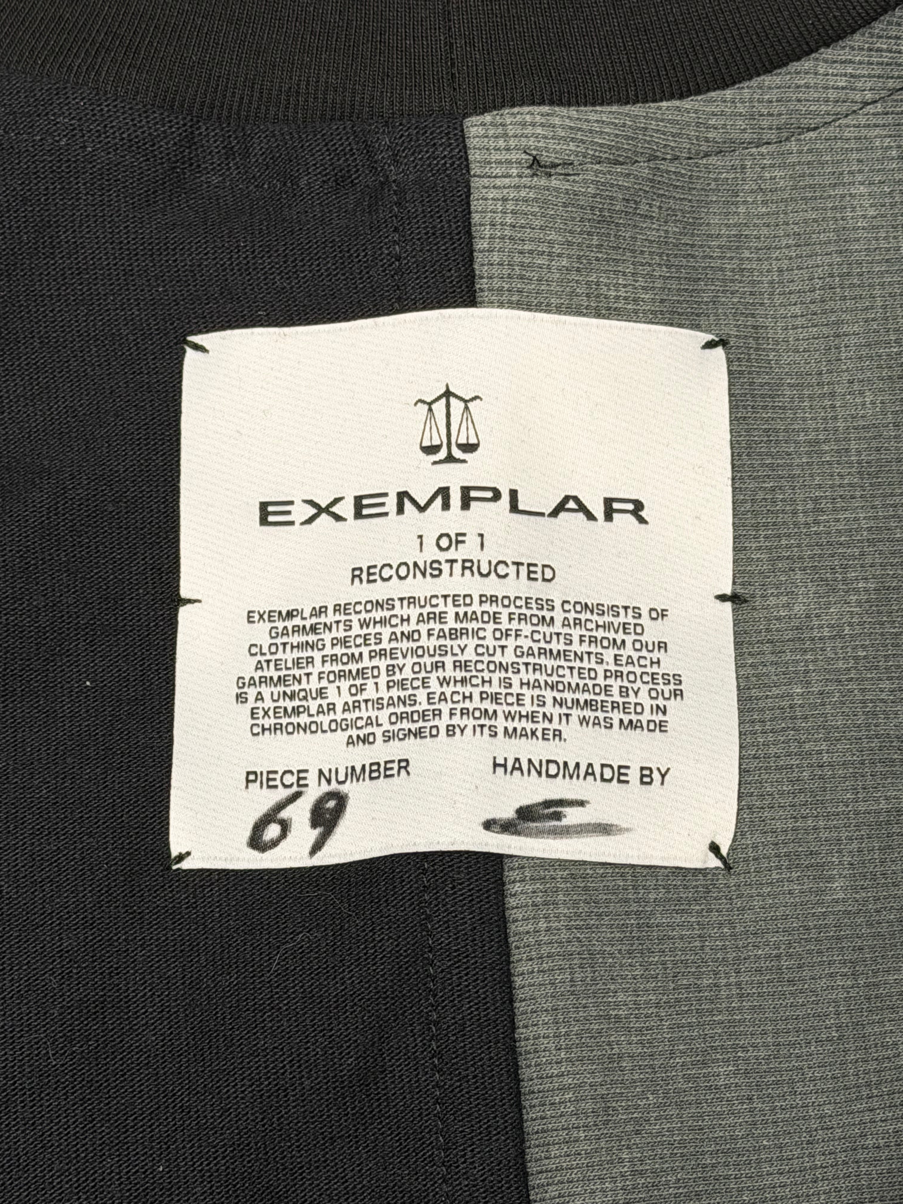 RECONSTRUCTED PATCHWORK LONGSLEEVE TEE (1 OF 1) #69-3