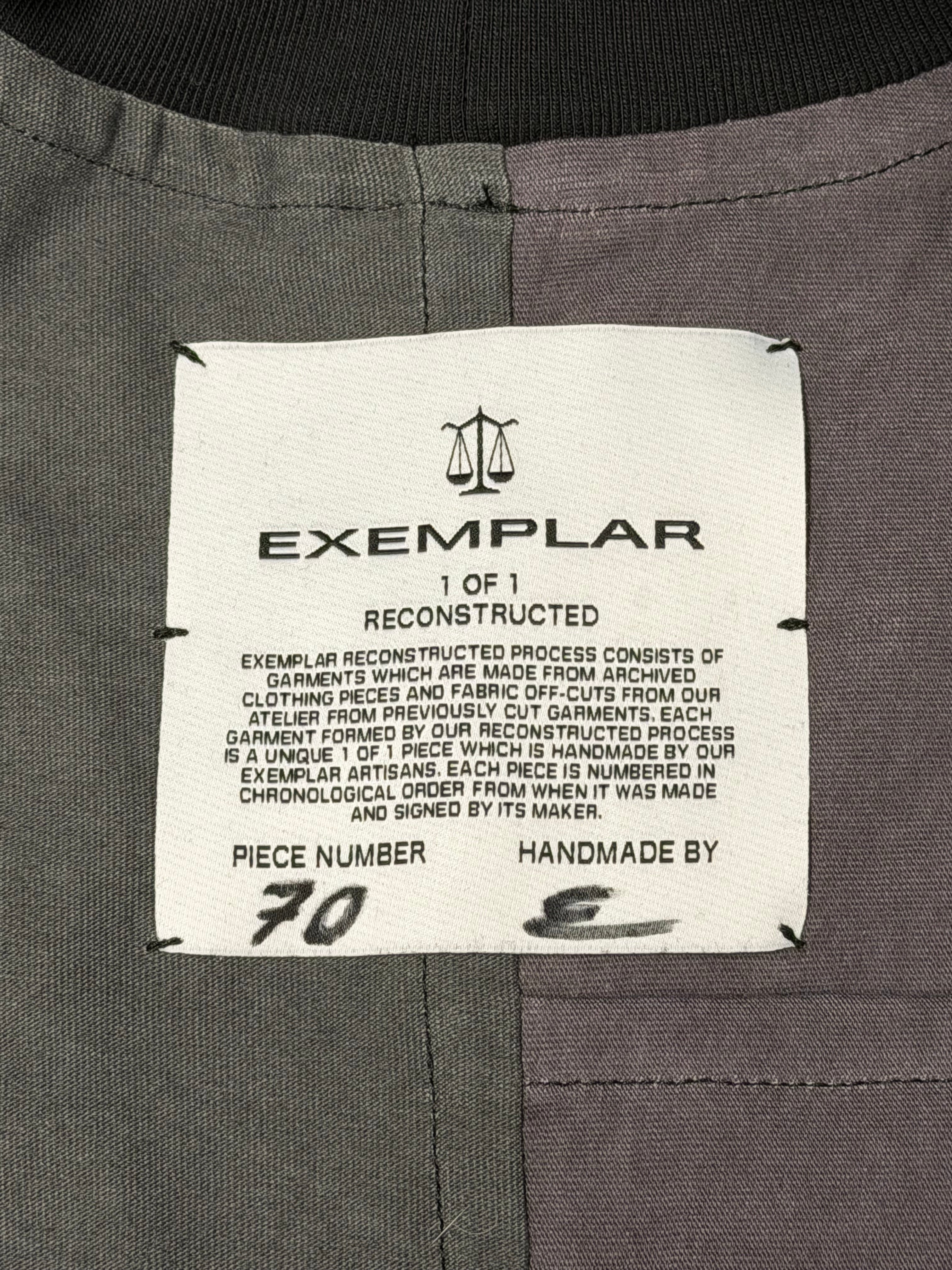 RECONSTRUCTED PATCHWORK LONGSLEEVE TEE (1 OF 1) #70-3